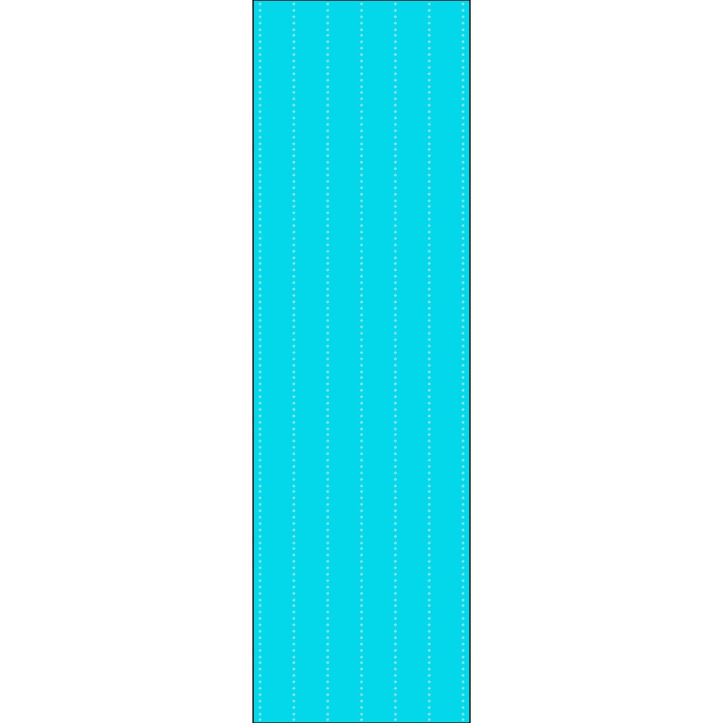 Ogee Turquoise Fabric (Combed Cotton Prima)