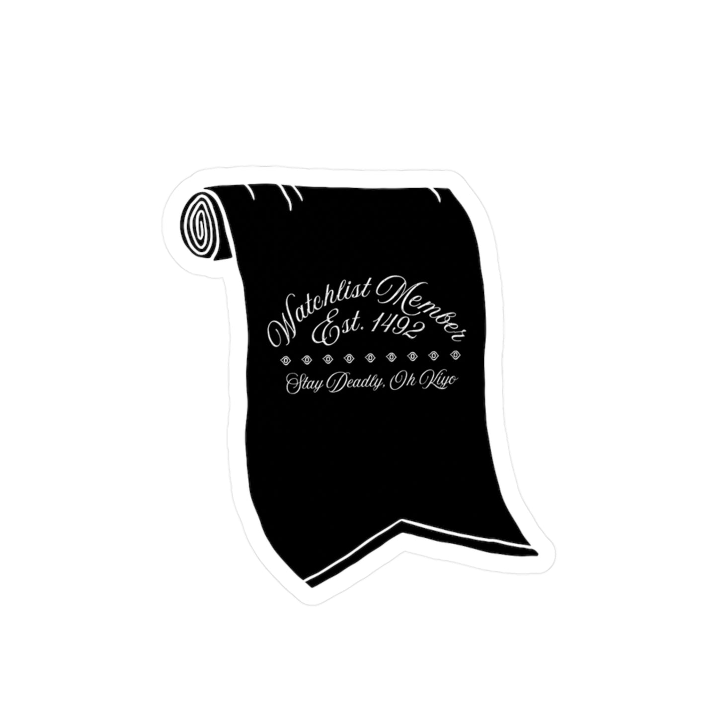 Watching Sticker Vinyl Decal