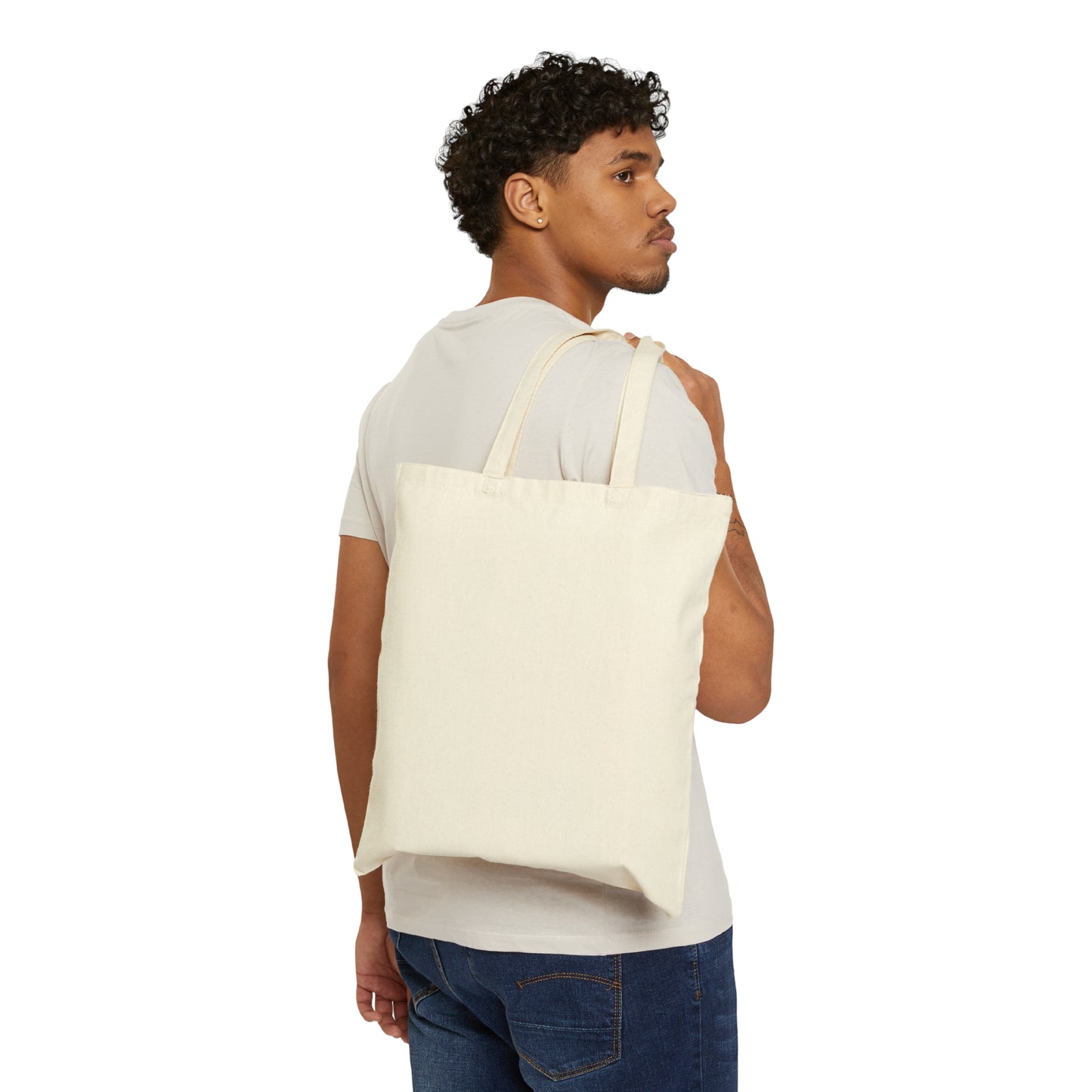 BAD NDN Cotton Canvas Tote Bag