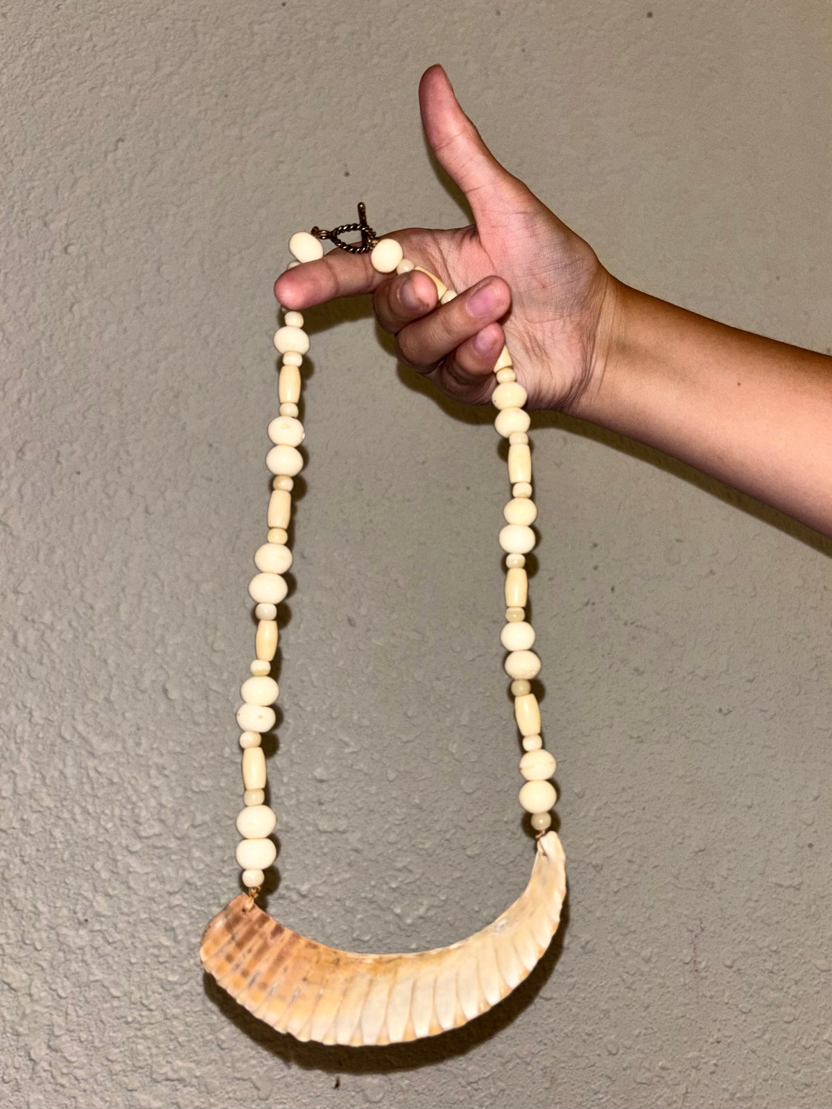 Dinocardium Shell Gorget
