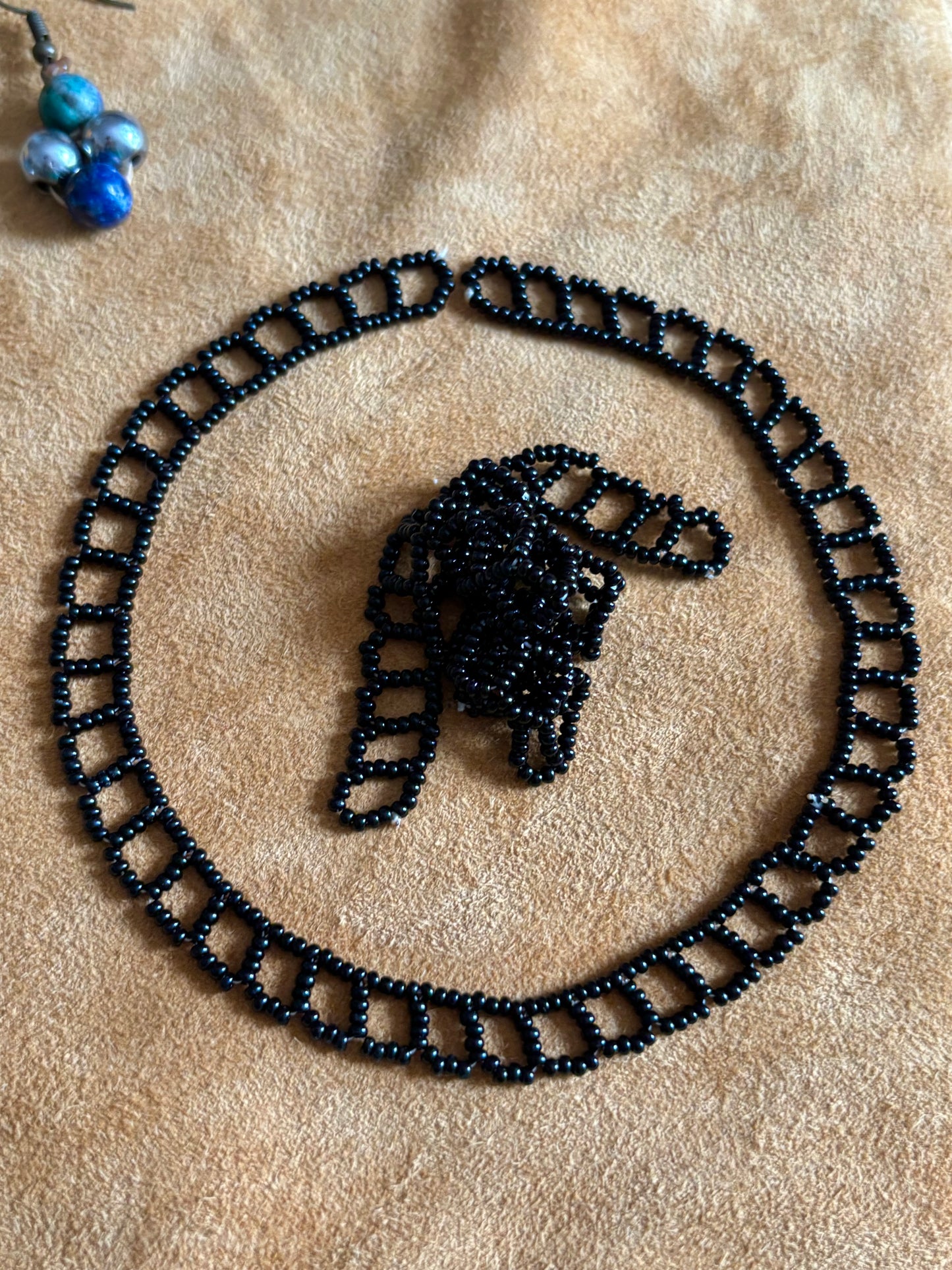 Beaded Tattoo Choker