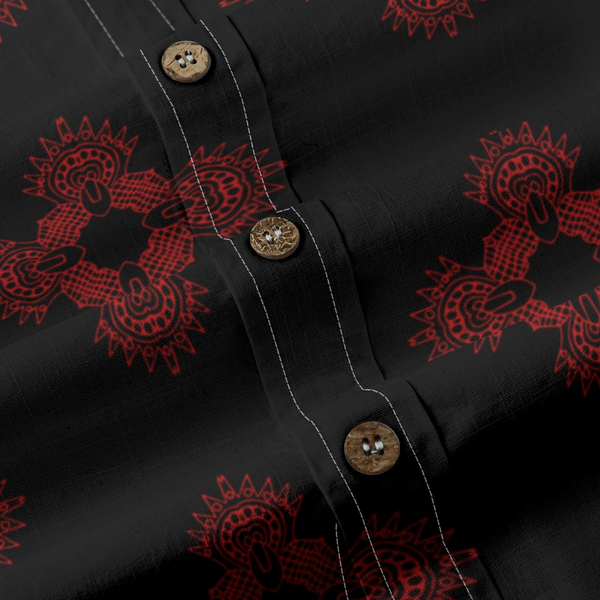 Masali Short Sleeve Cotton Buttonup