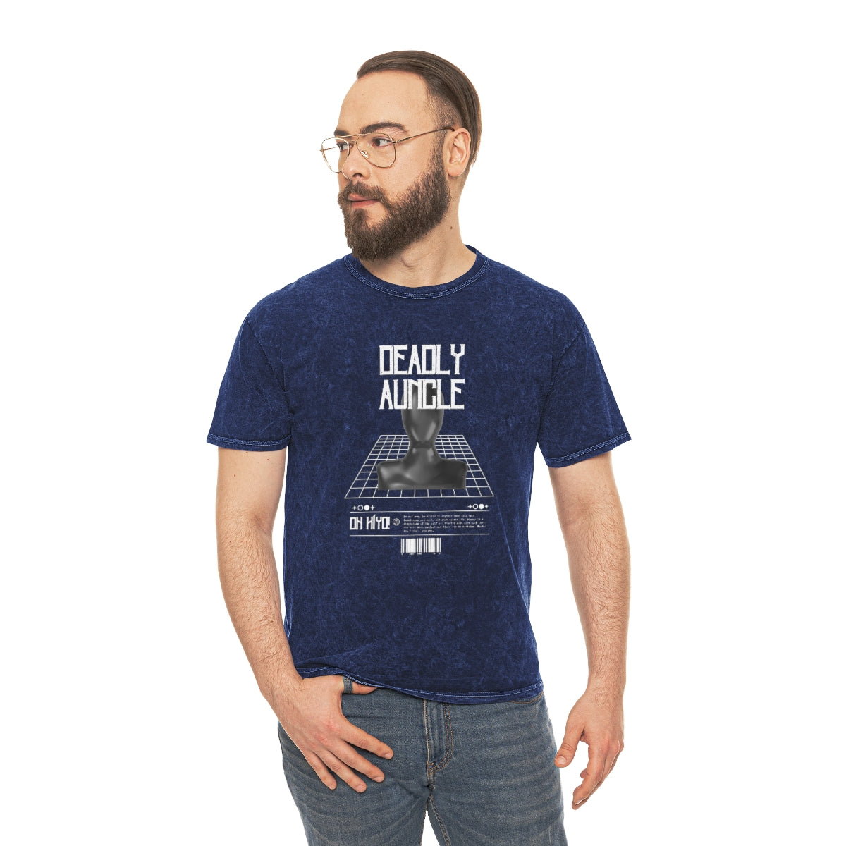 Deadly Auncle Unisex Mineral Wash T-Shirt