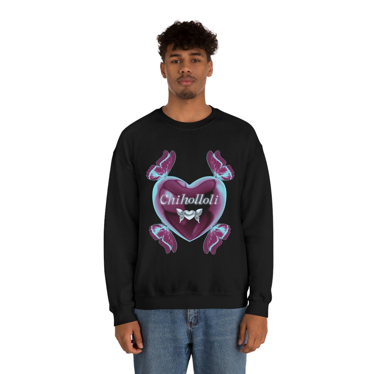 Chiholloli (I LOVE YOU) Crewneck Sweatshirt