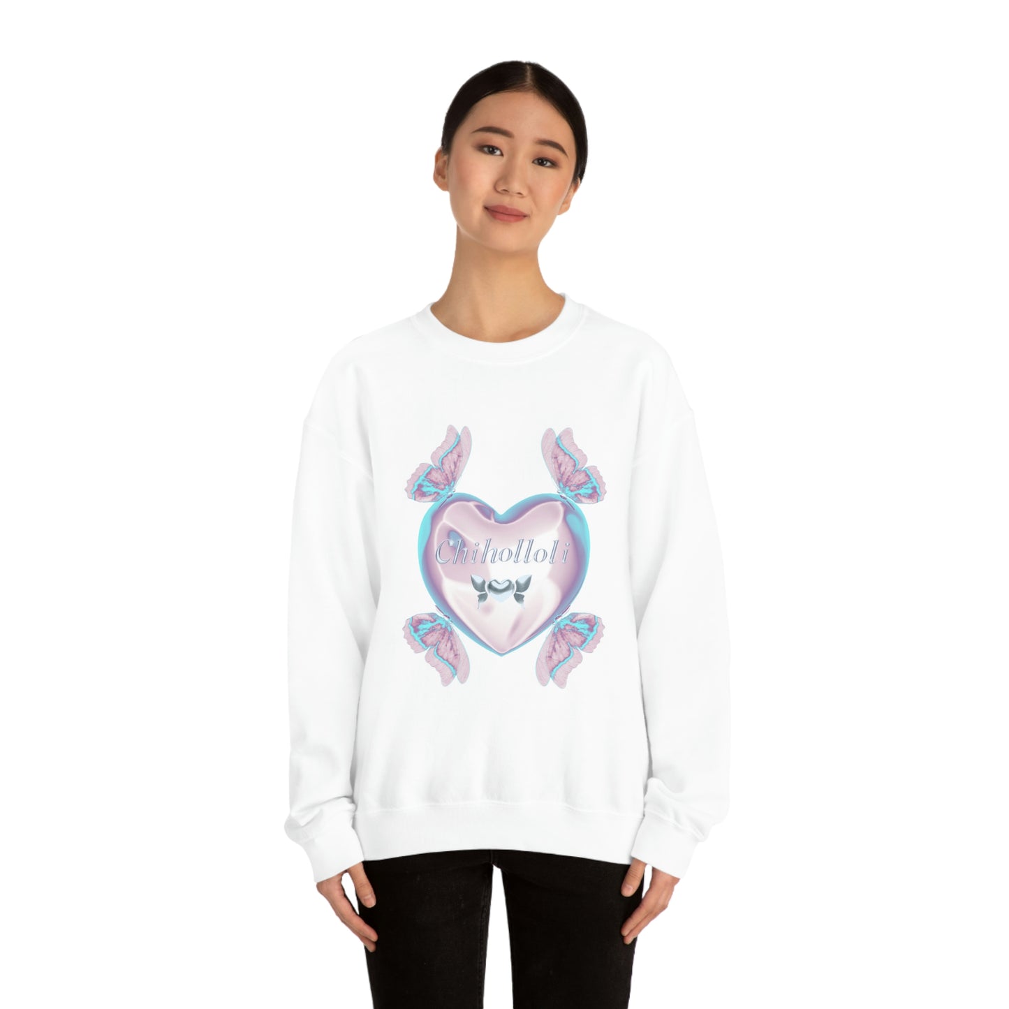 Chiholloli (I LOVE YOU) Crewneck Sweatshirt