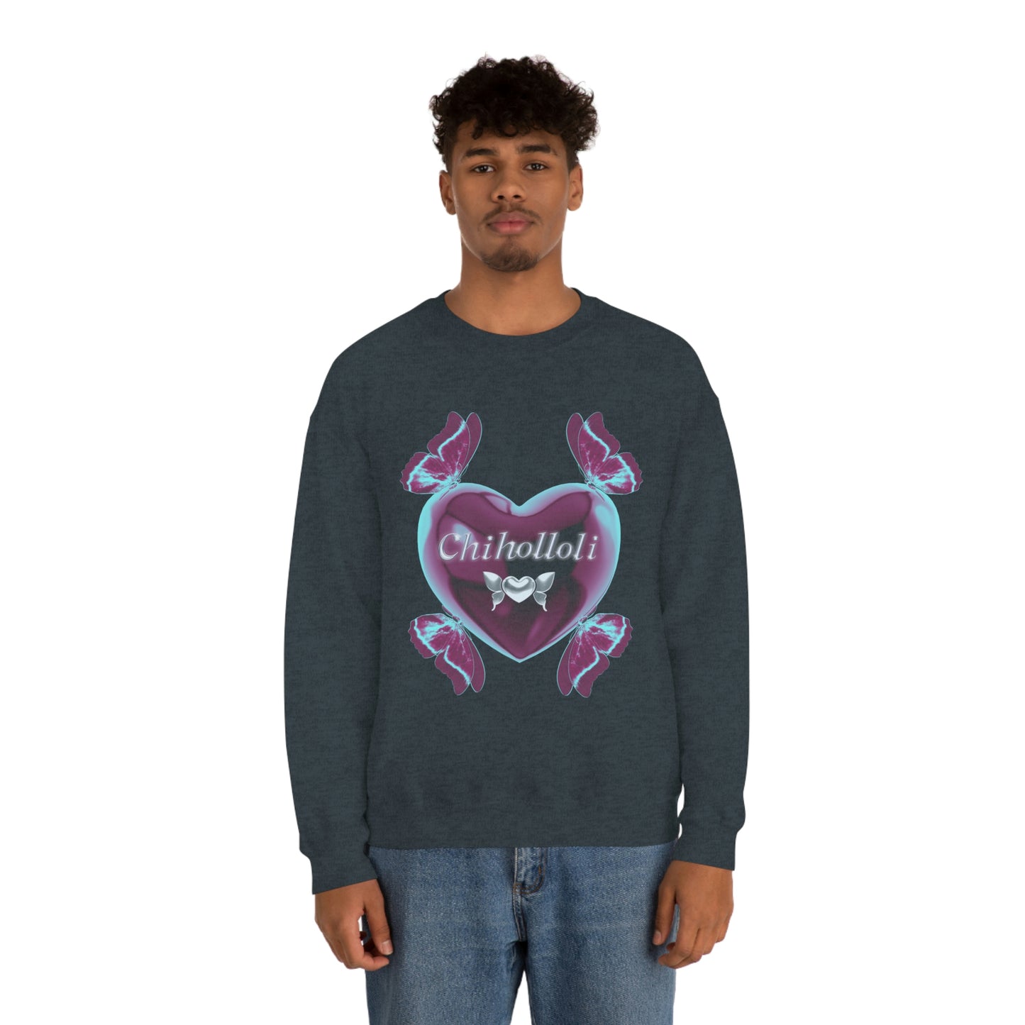 Chiholloli (I LOVE YOU) Crewneck Sweatshirt