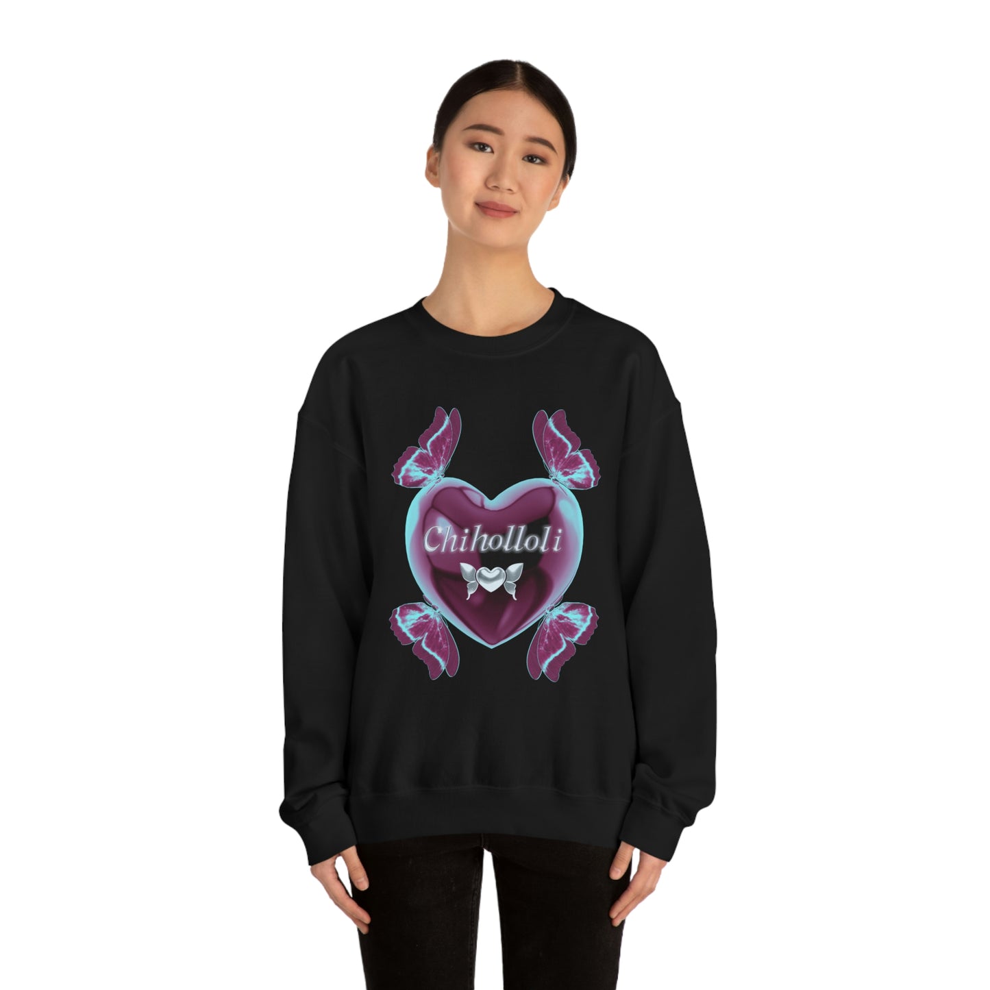Chiholloli (I LOVE YOU) Crewneck Sweatshirt