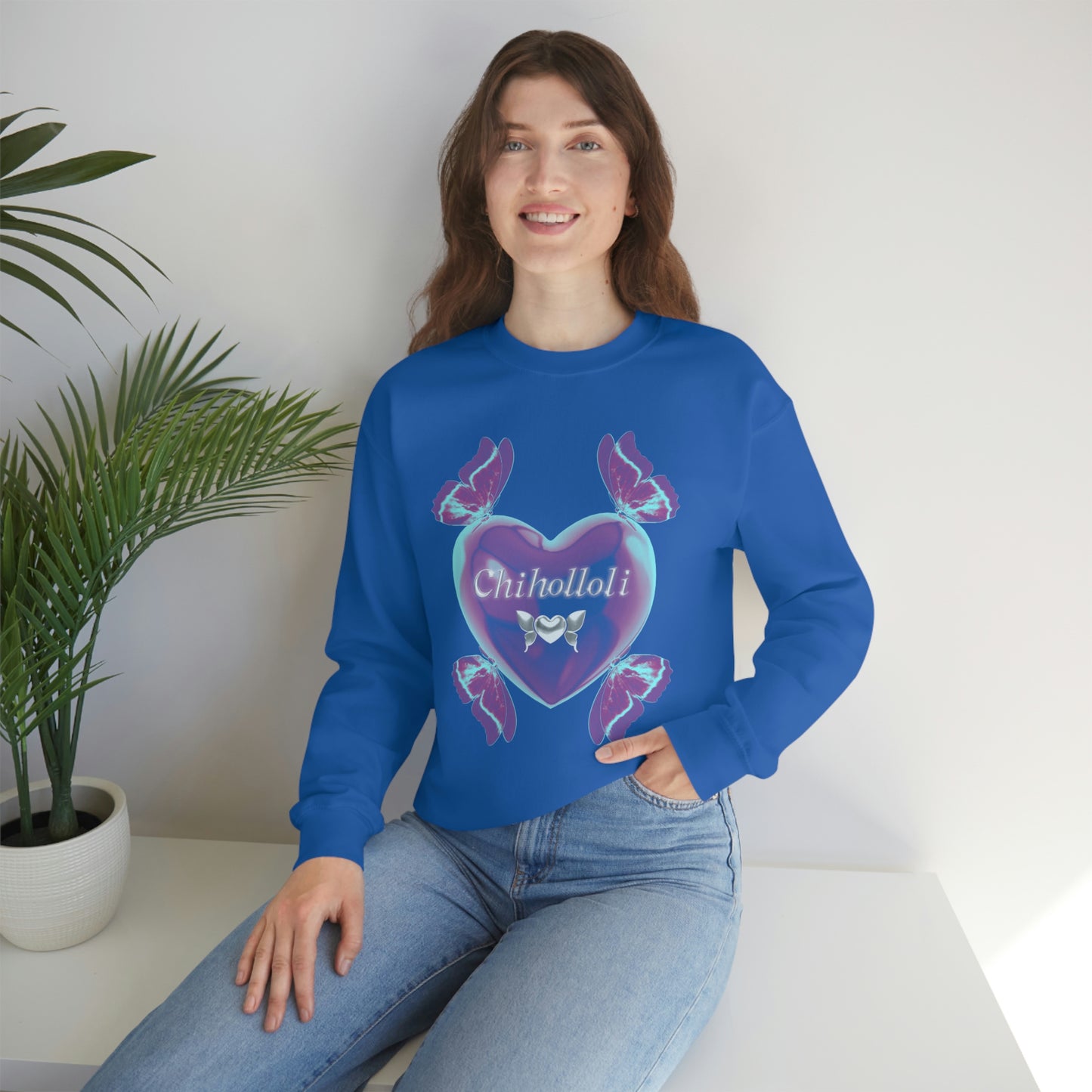 Chiholloli (I LOVE YOU) Crewneck Sweatshirt