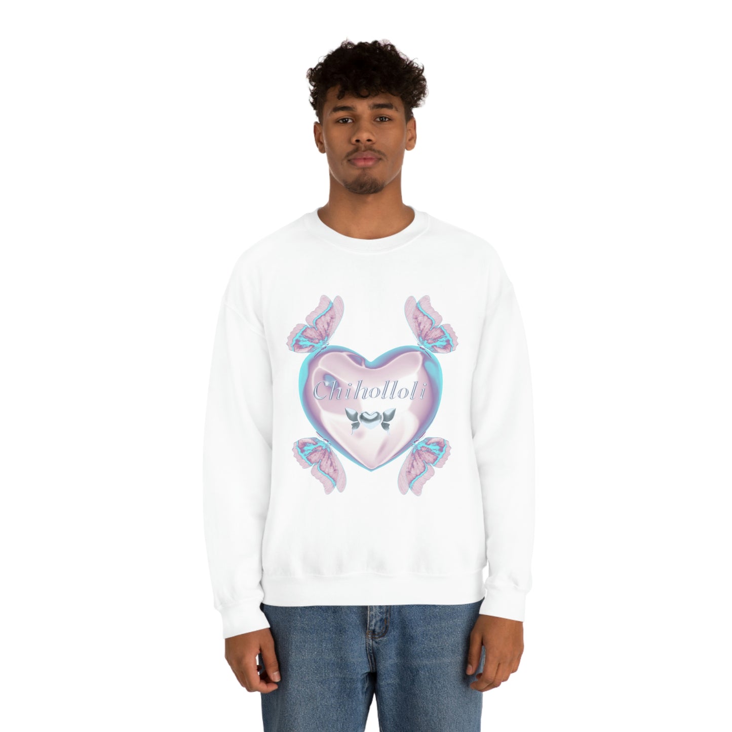 Chiholloli (I LOVE YOU) Crewneck Sweatshirt