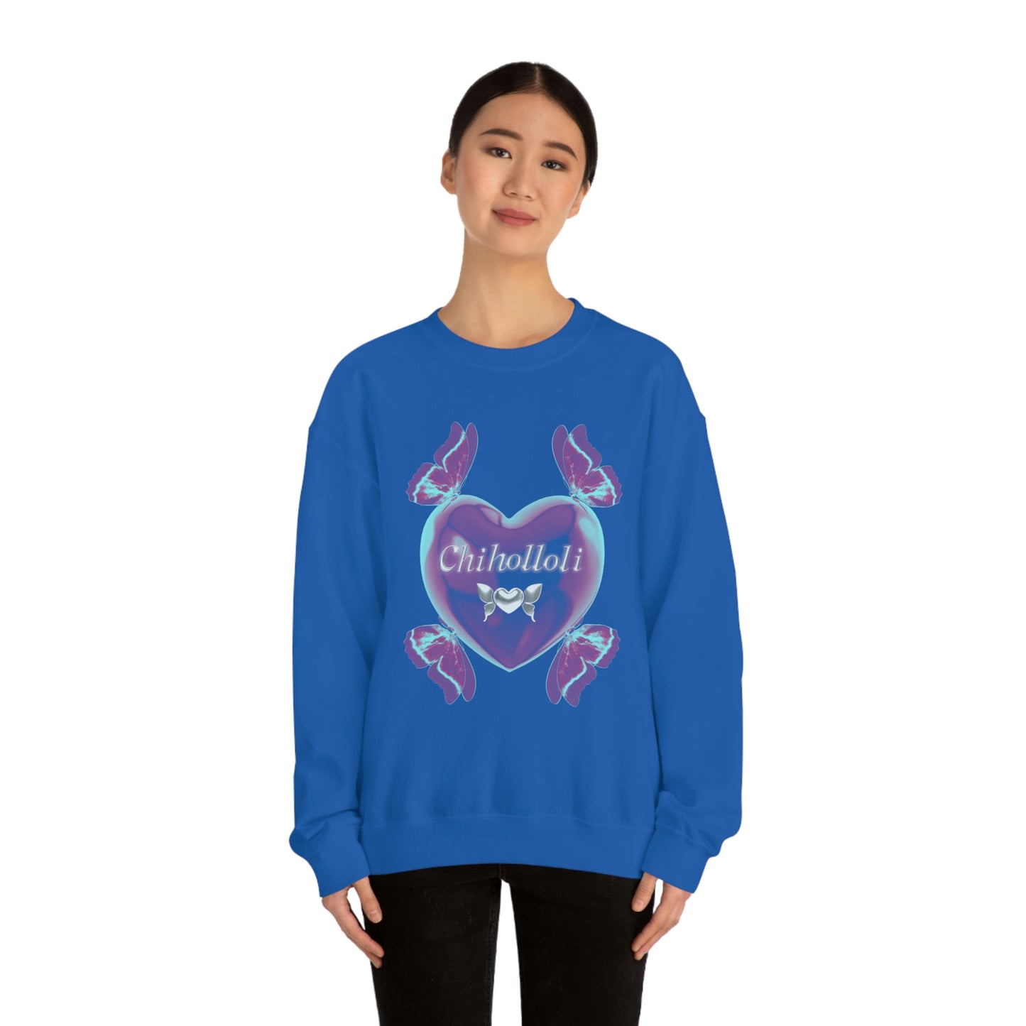 Chiholloli (I LOVE YOU) Crewneck Sweatshirt
