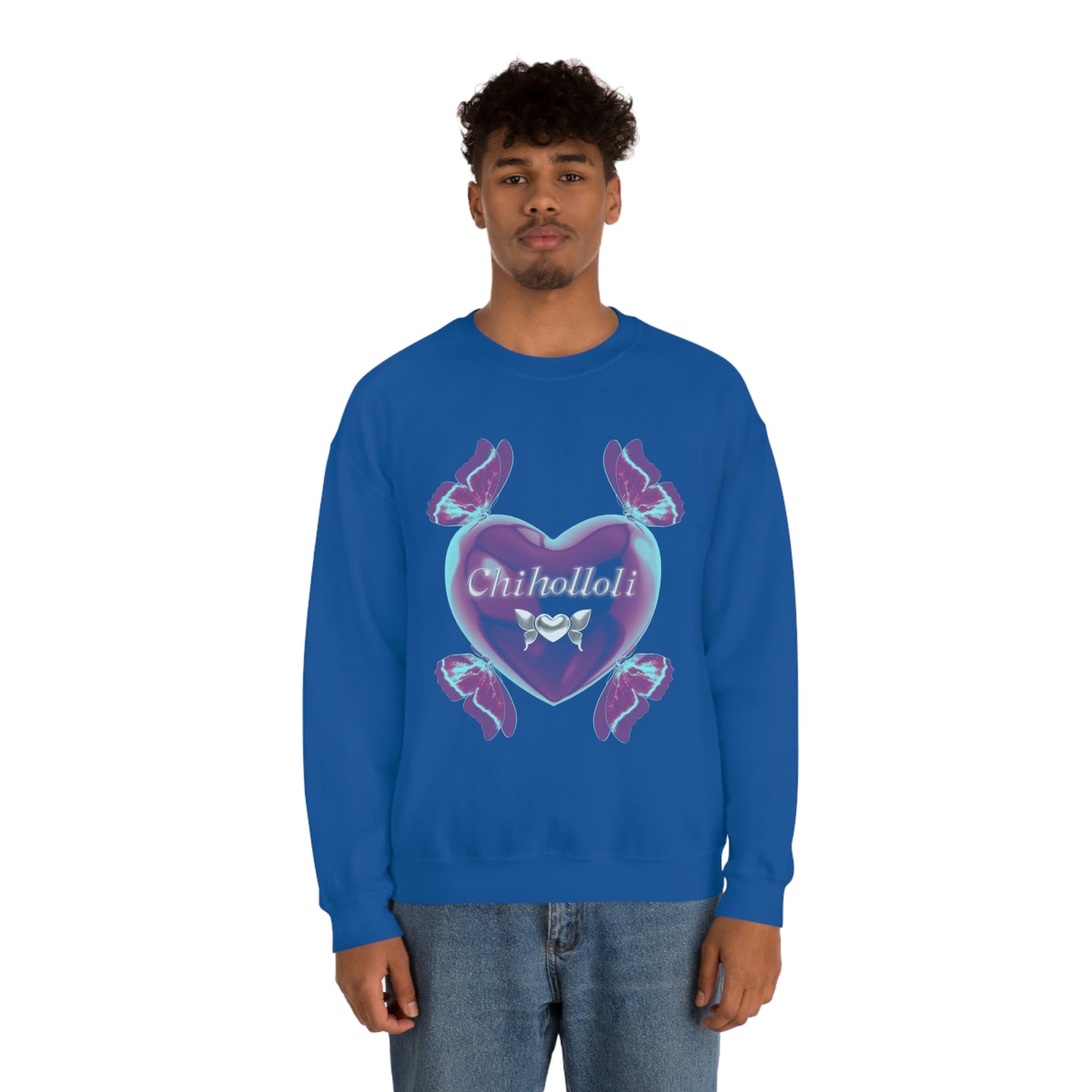 Chiholloli (I LOVE YOU) Crewneck Sweatshirt
