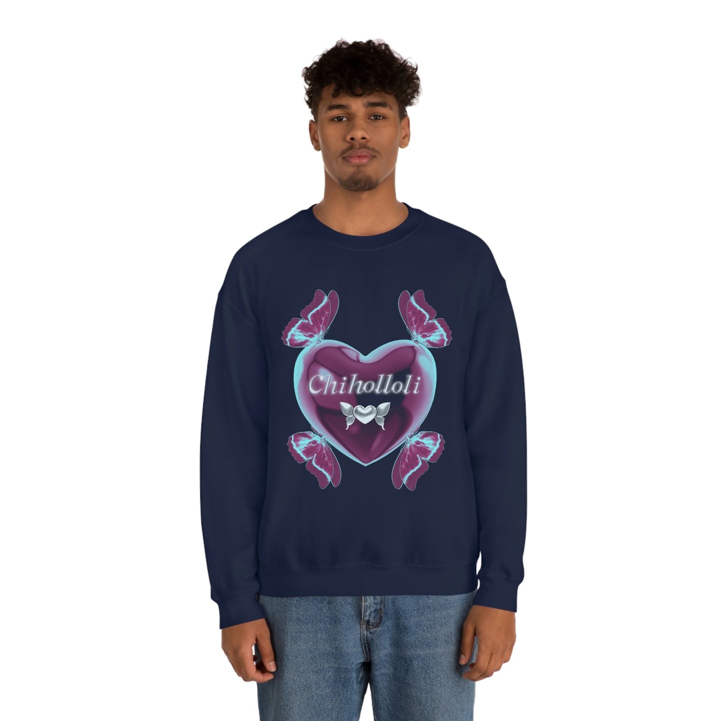 Chiholloli (I LOVE YOU) Crewneck Sweatshirt