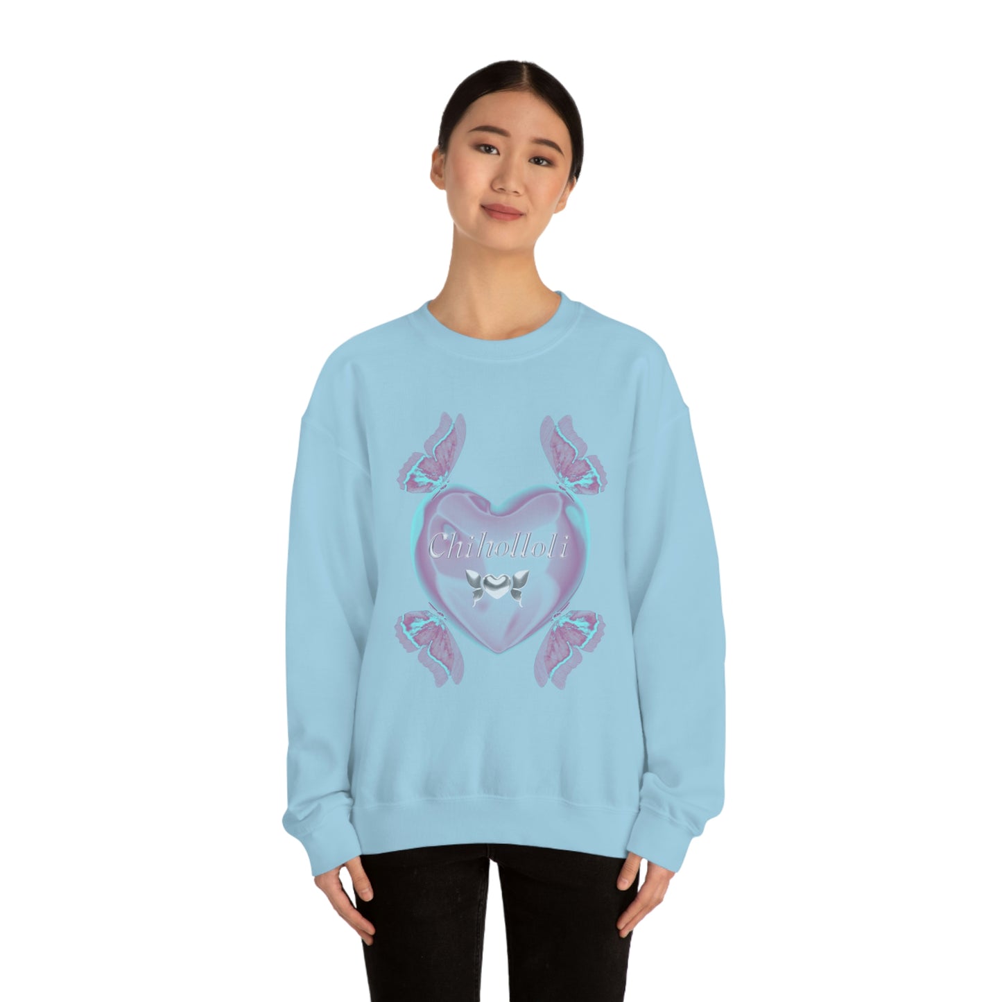 Chiholloli (I LOVE YOU) Crewneck Sweatshirt