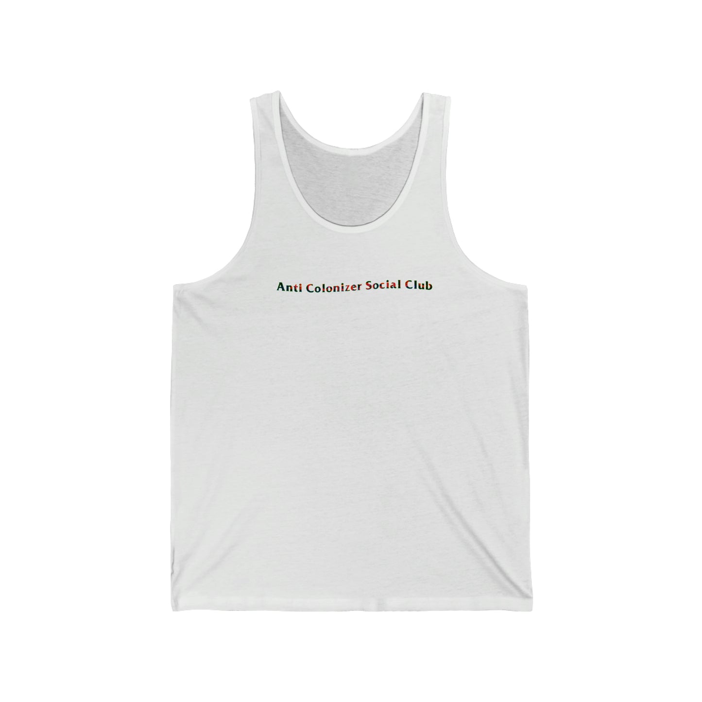 Anti-Colonizer Social Club Unisex Jersey Tank