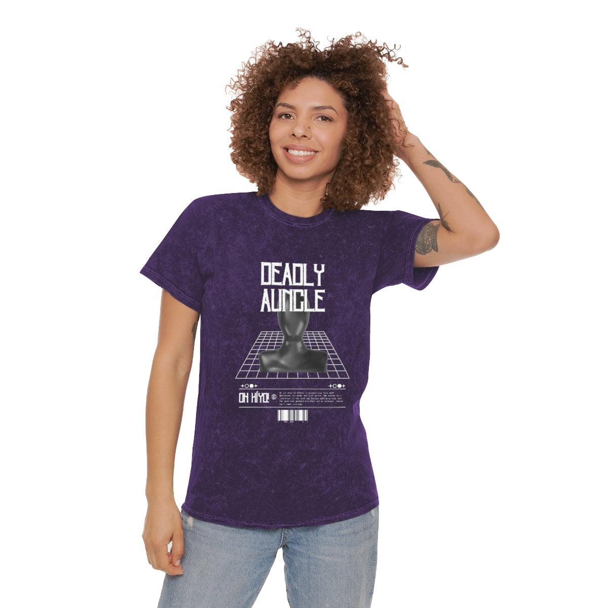 Deadly Auncle Unisex Mineral Wash T-Shirt