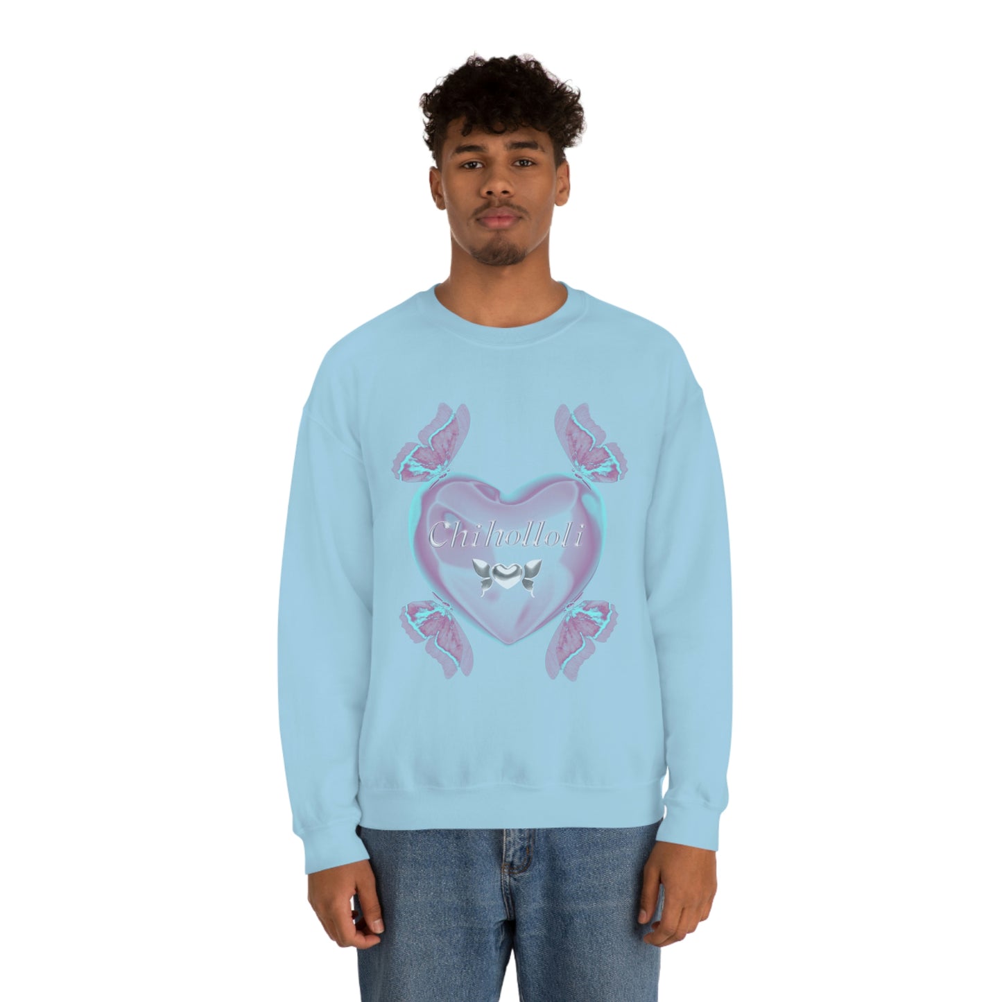 Chiholloli (I LOVE YOU) Crewneck Sweatshirt