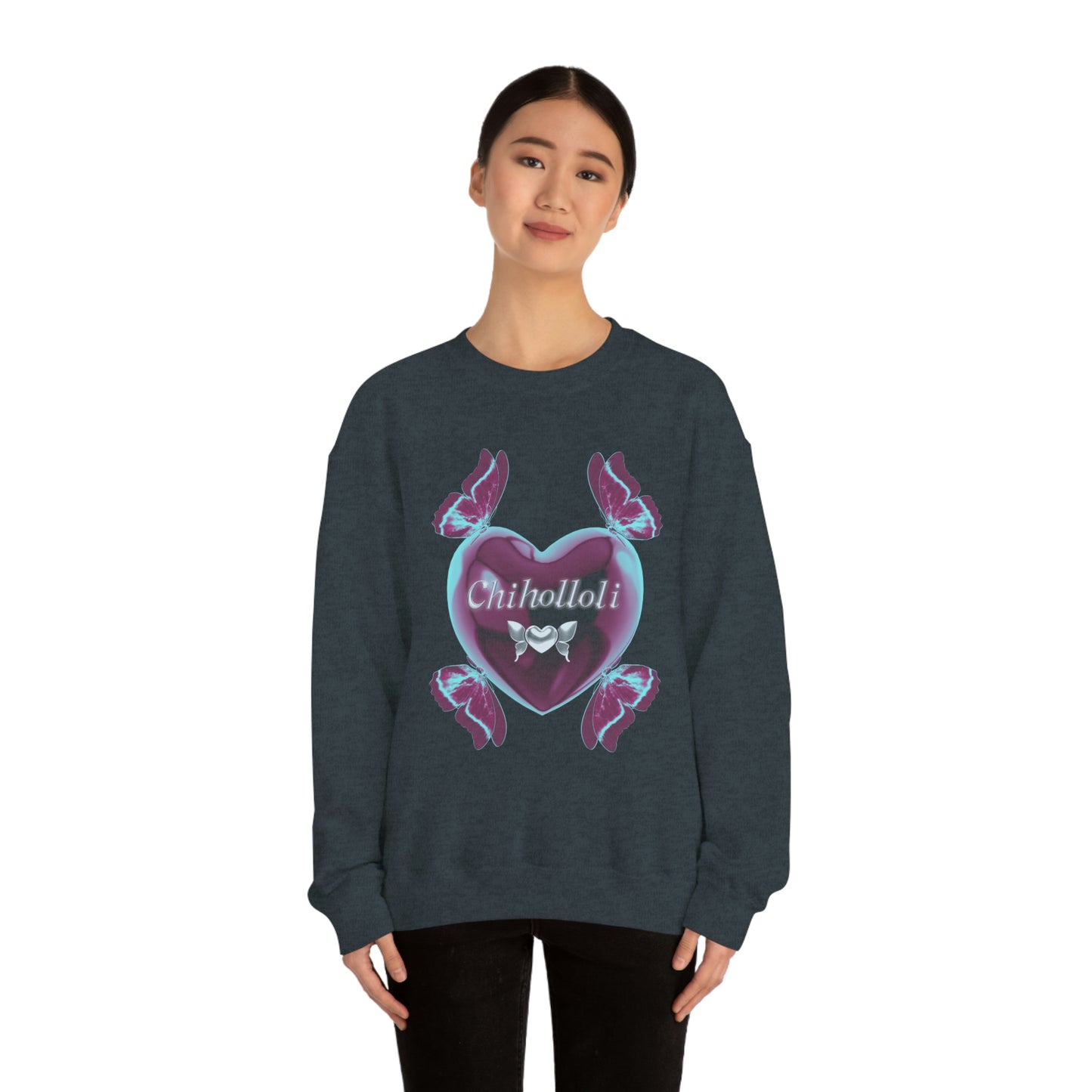 Chiholloli (I LOVE YOU) Crewneck Sweatshirt