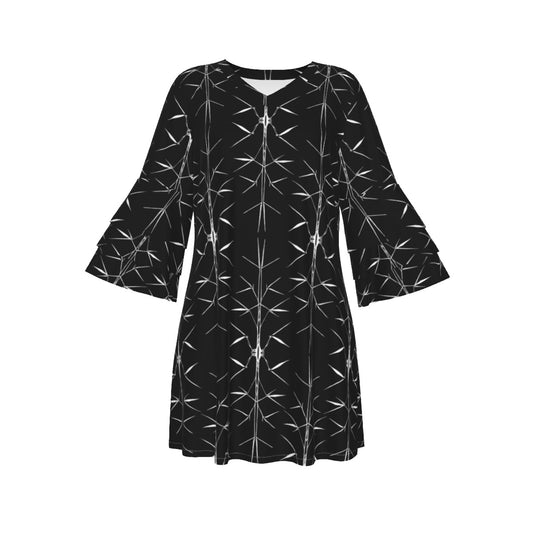 Canebrake Mini Ruffle Dress