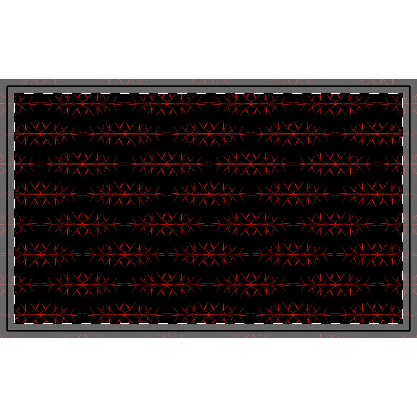 Red Rivercane Fabric (Combed Cotton Prima)