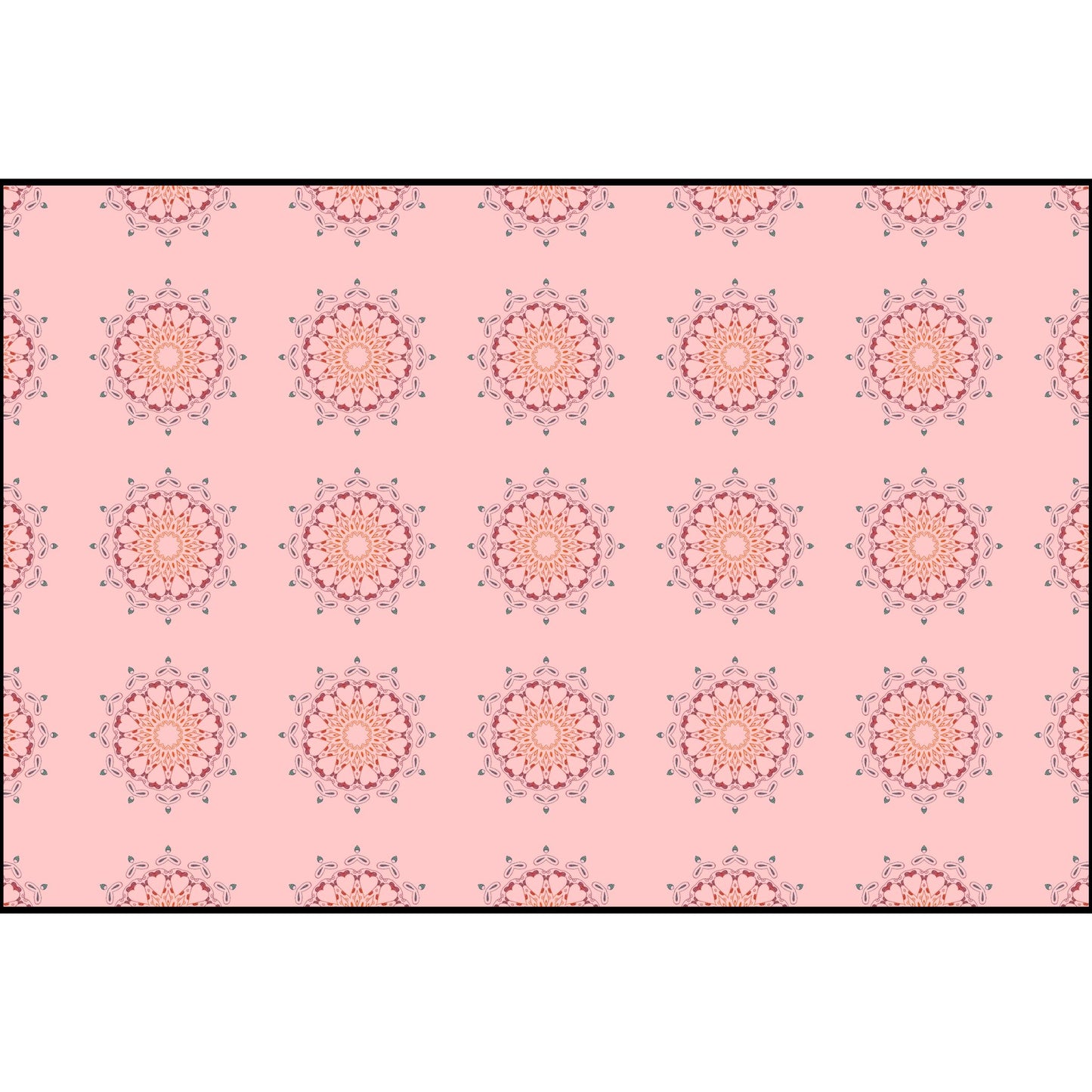 Copy of Panther Hearts Fabric (Combed Cotton Prima)