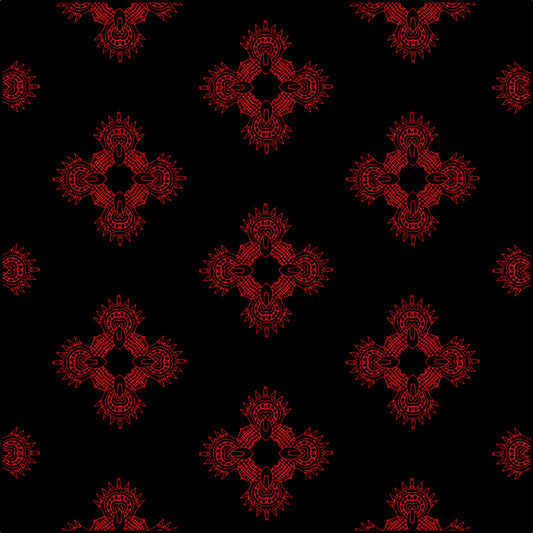 MASALI Hawkmoth Pattern Fabric (Combed Cotton Prima)