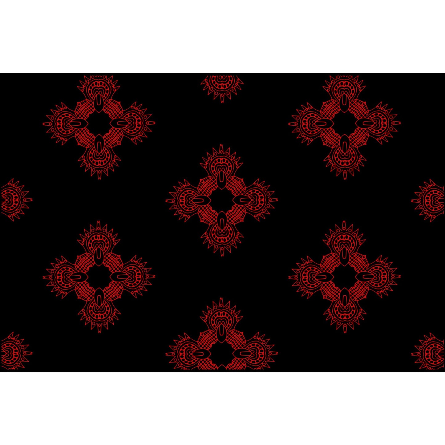 MASALI Hawkmoth Pattern Fabric (Combed Cotton Prima)