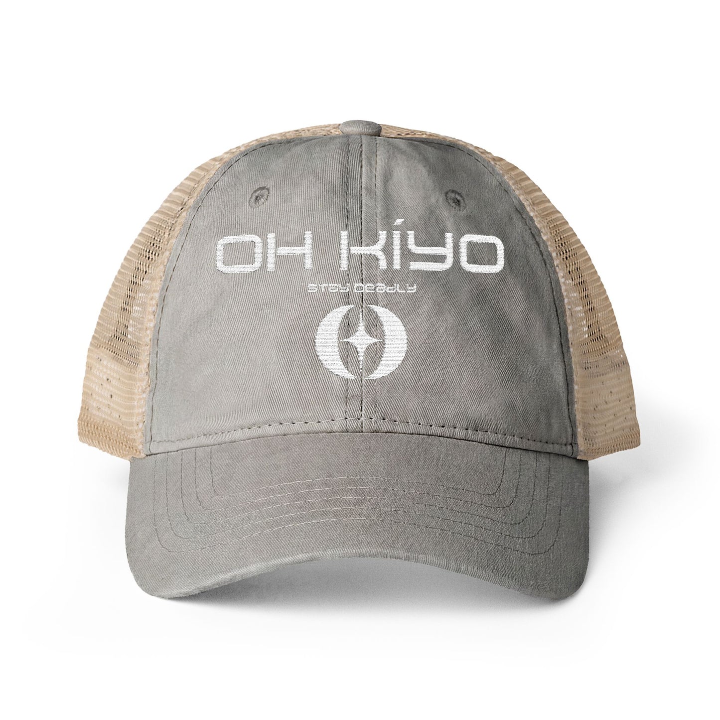 Women's Washed Mesh-Back Cap