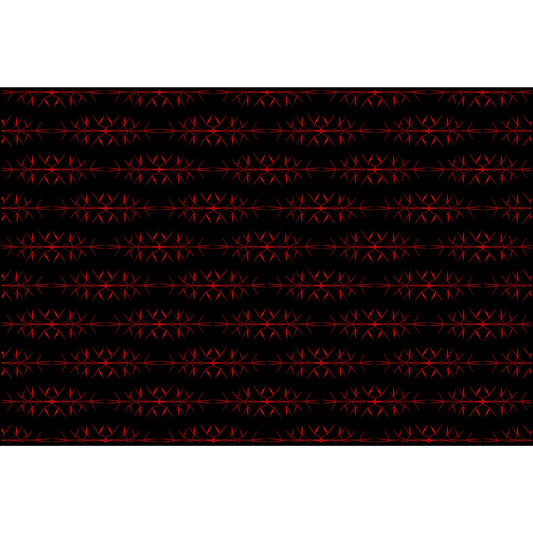 Red Rivercane Fabric (Combed Cotton Prima)