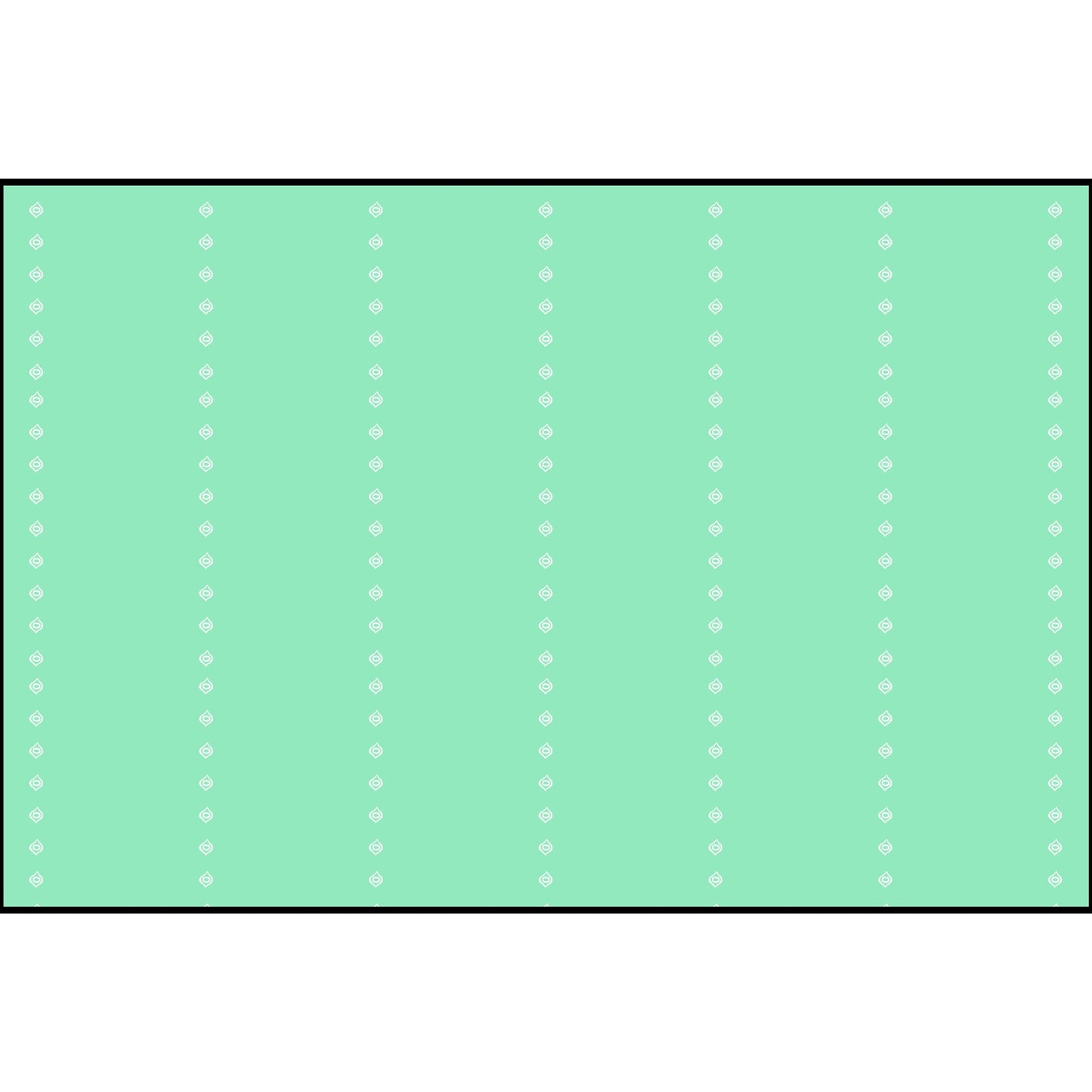 Ogee Seafoam Fabric (Combed Cotton Prima)