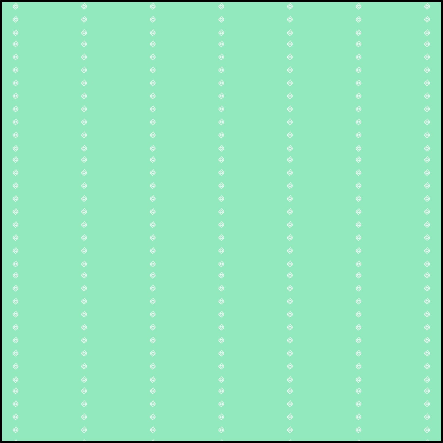 Ogee Seafoam Fabric (Combed Cotton Prima)