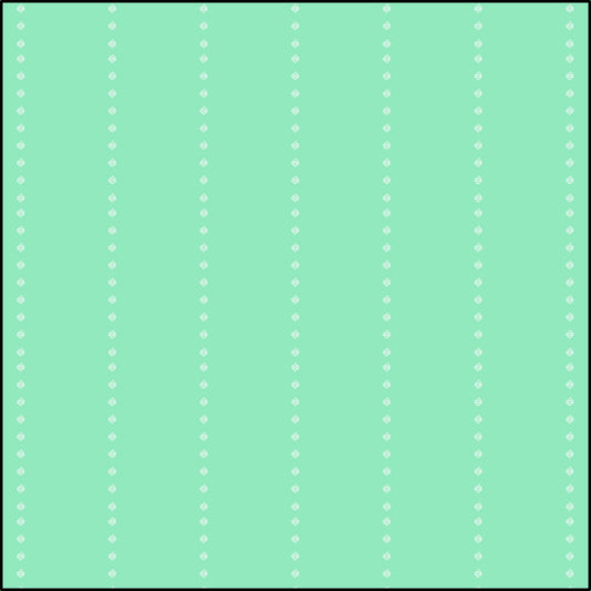 Ogee Seafoam Fabric (Combed Cotton Prima)