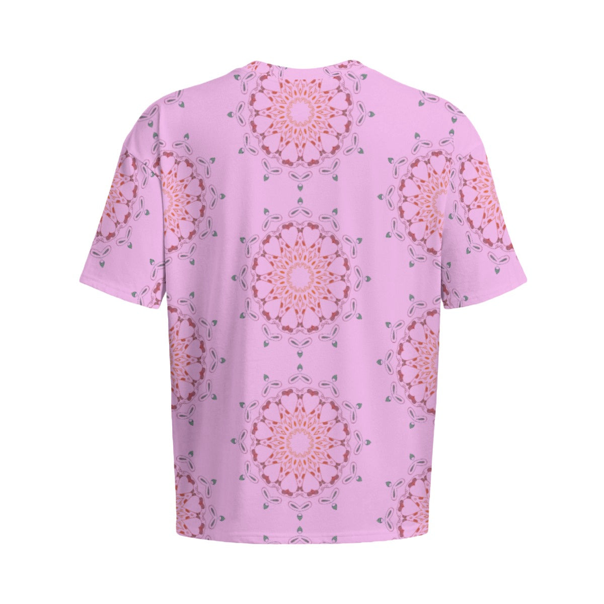 Oversized Panther Hearts Cotton Raglan T Shirt