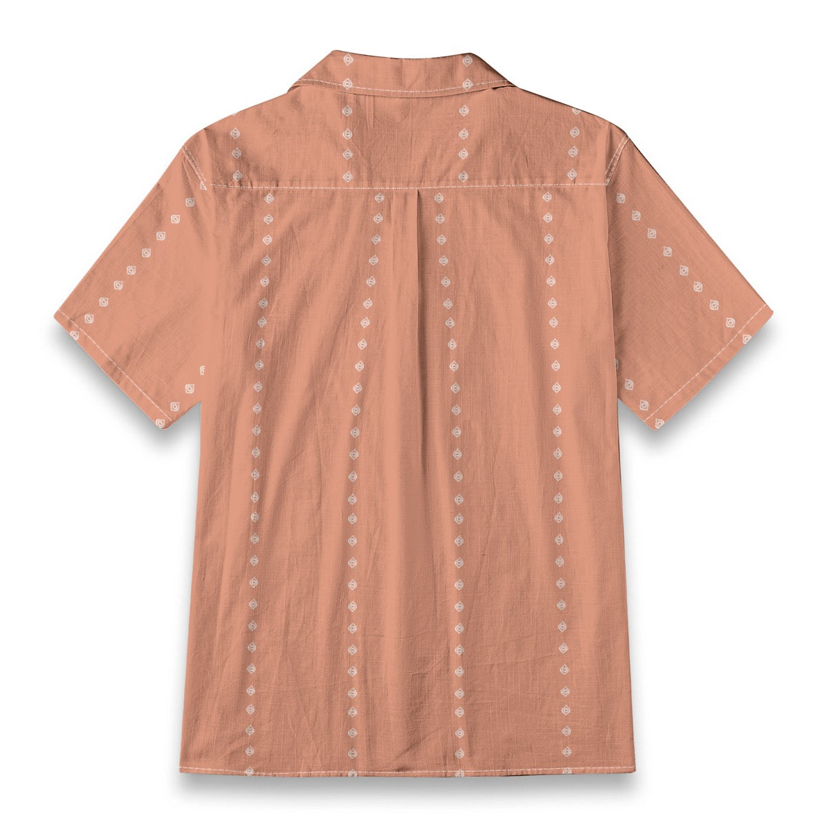 Ogee Pinstripe Cotton Buttonup: Squash