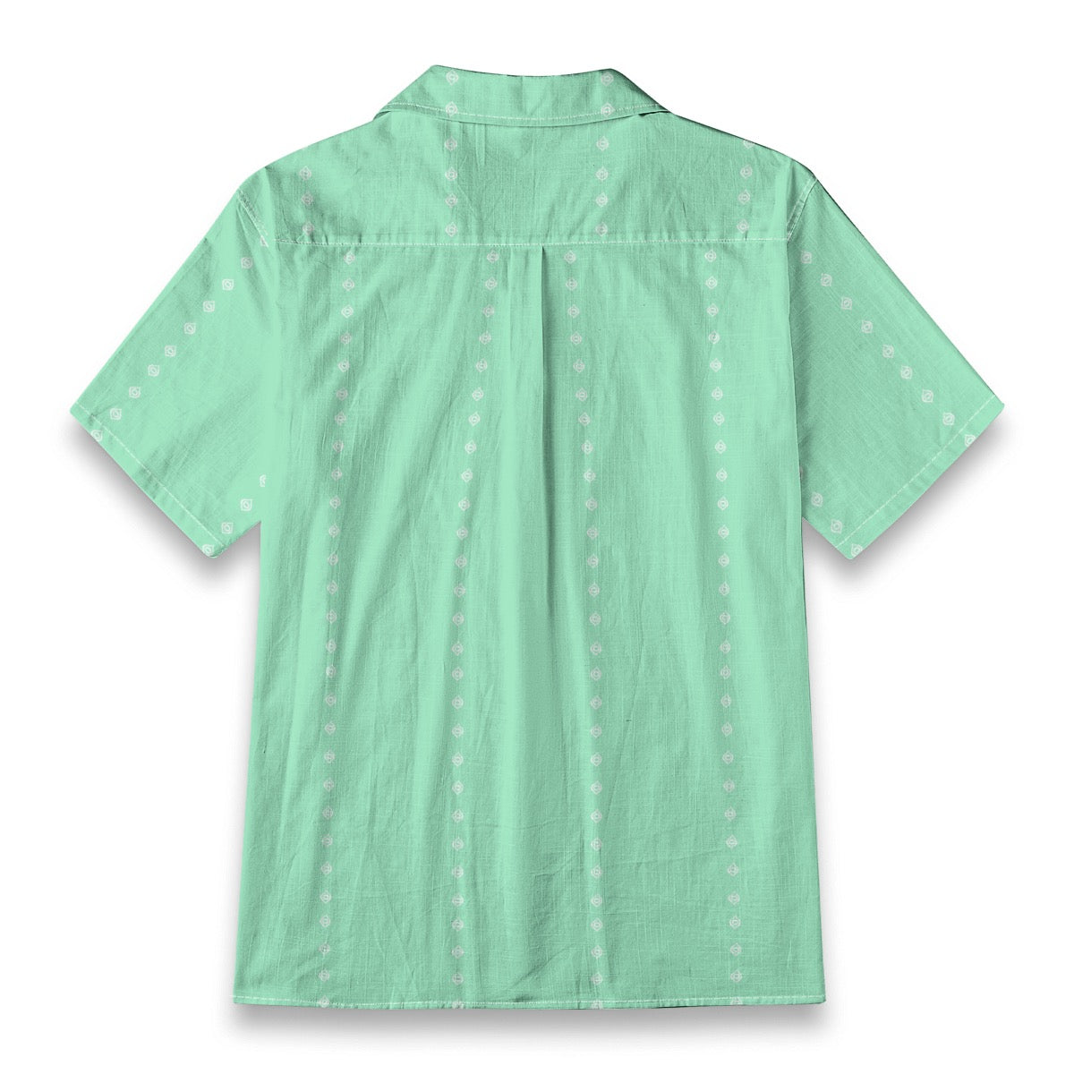 Ogee Pinstripe Cotton Buttonup Seafoam