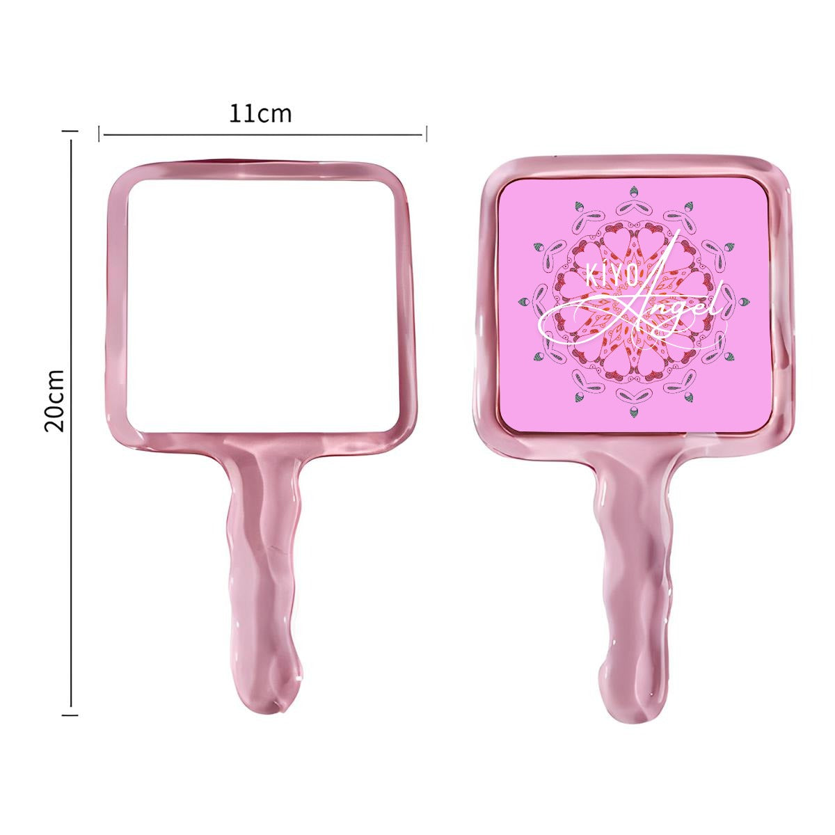 No Angel Handheld Makeup Mirror