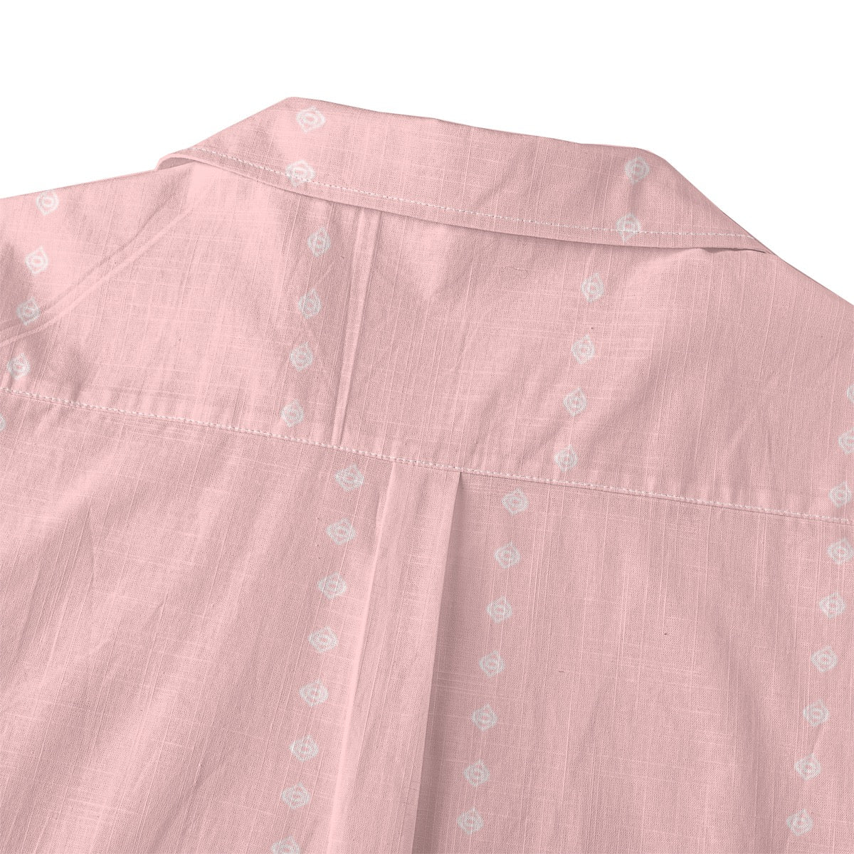 Ogee Pinstripe Cotton Buttonup: Rose