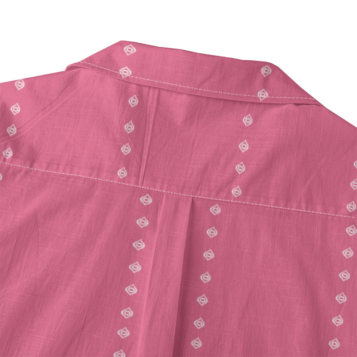 Ogee Pinstripe Cotton Buttonup: Blush