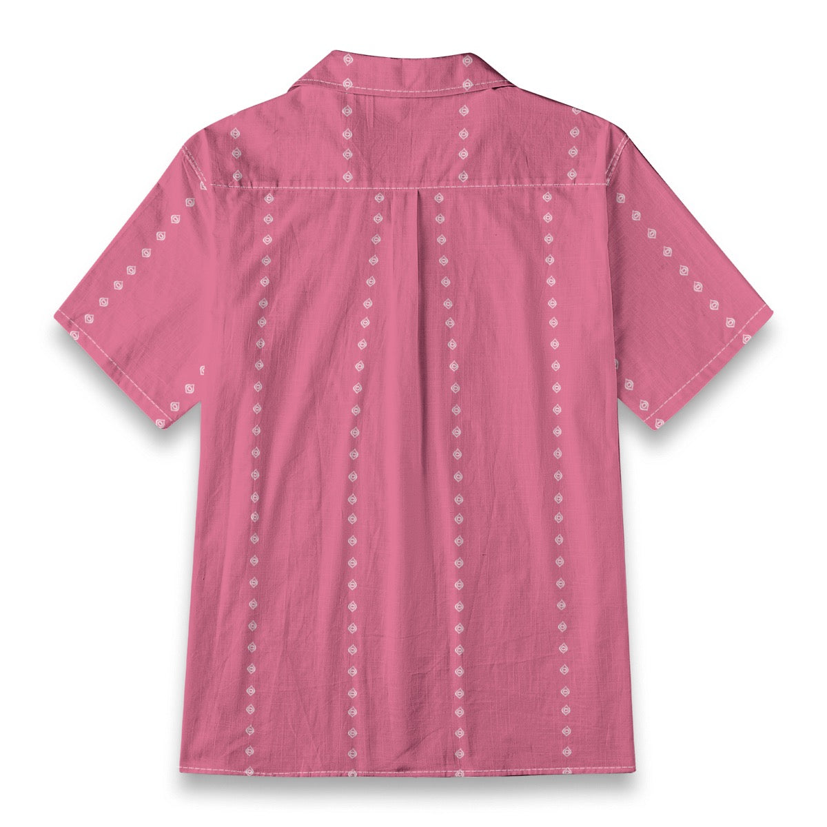 Ogee Pinstripe Cotton Buttonup: Blush