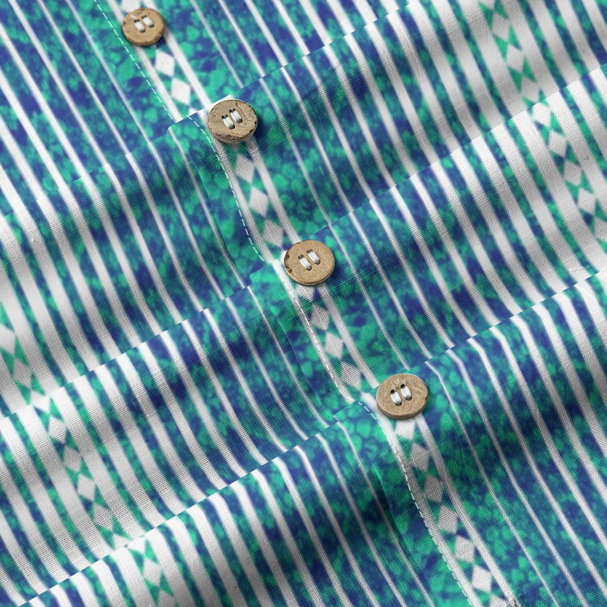 Chahta Diamondback Cotton Buttonup