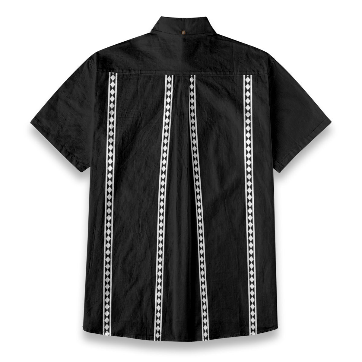 Chahta Diamond Cotton Short Sleeve Buttonup