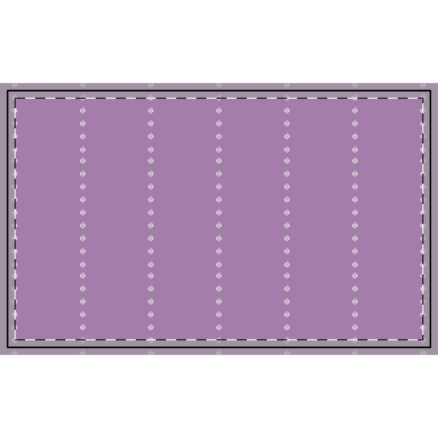 Ogee Lilac Fabric (Combed Cotton Prima)