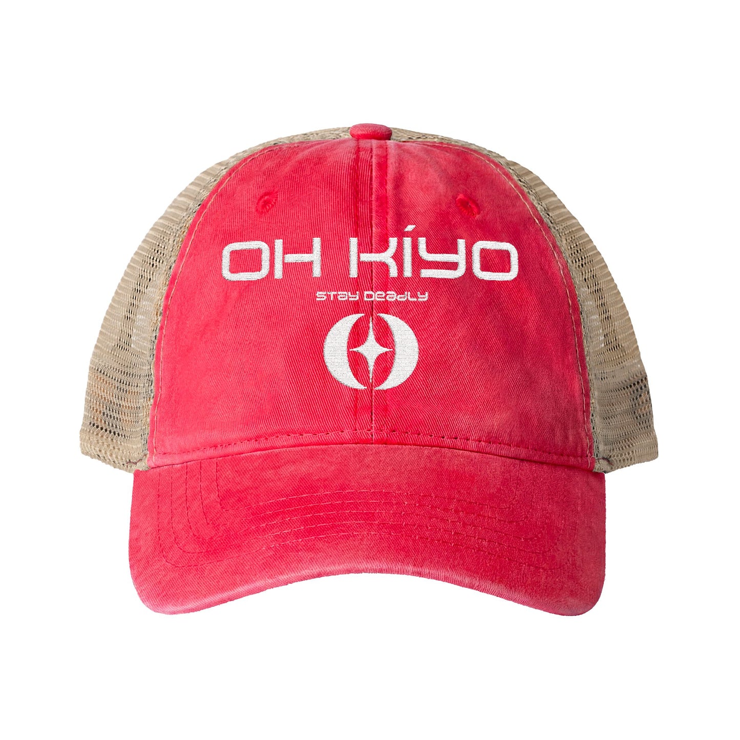 Women's Washed Mesh-Back Cap