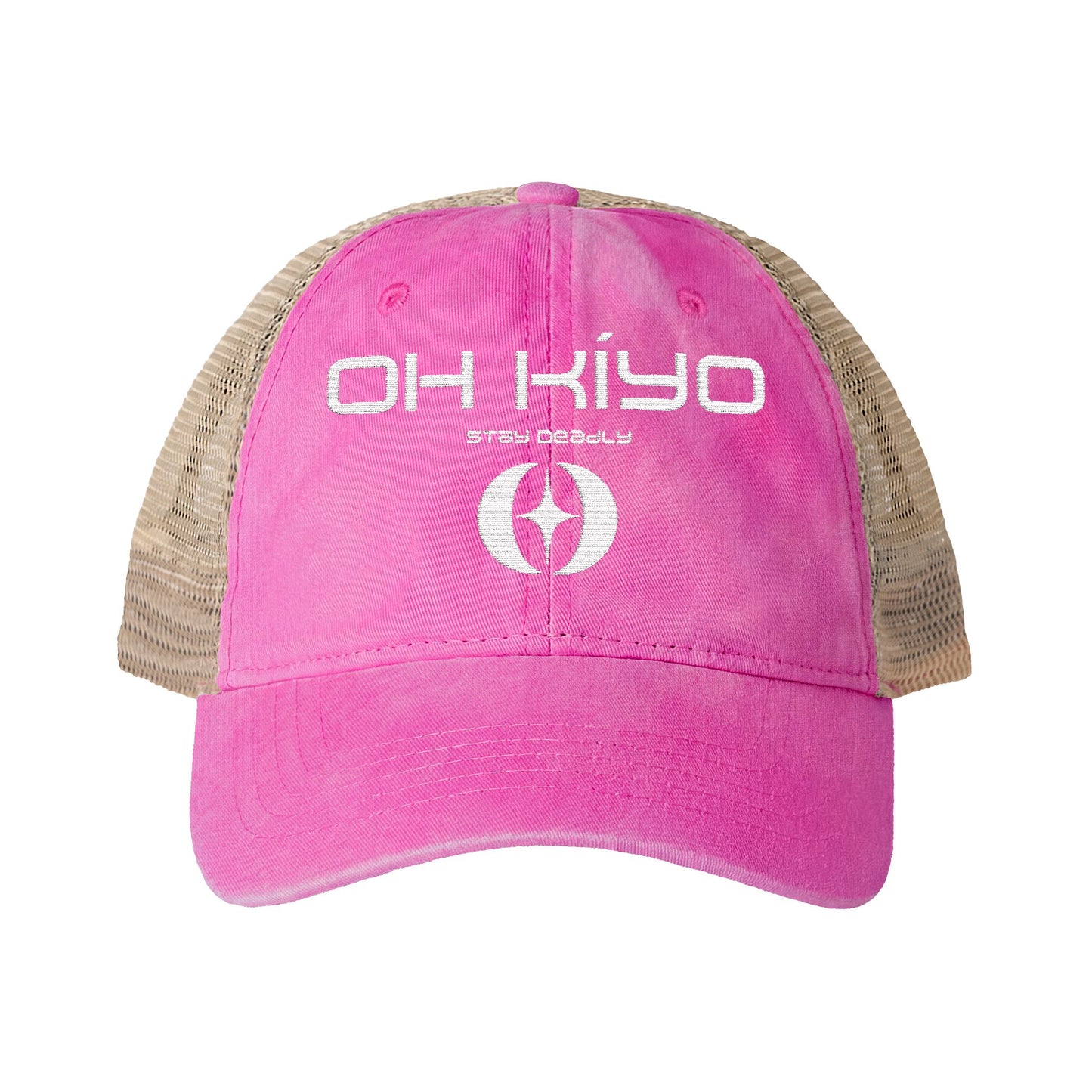 Women's Washed Mesh-Back Cap