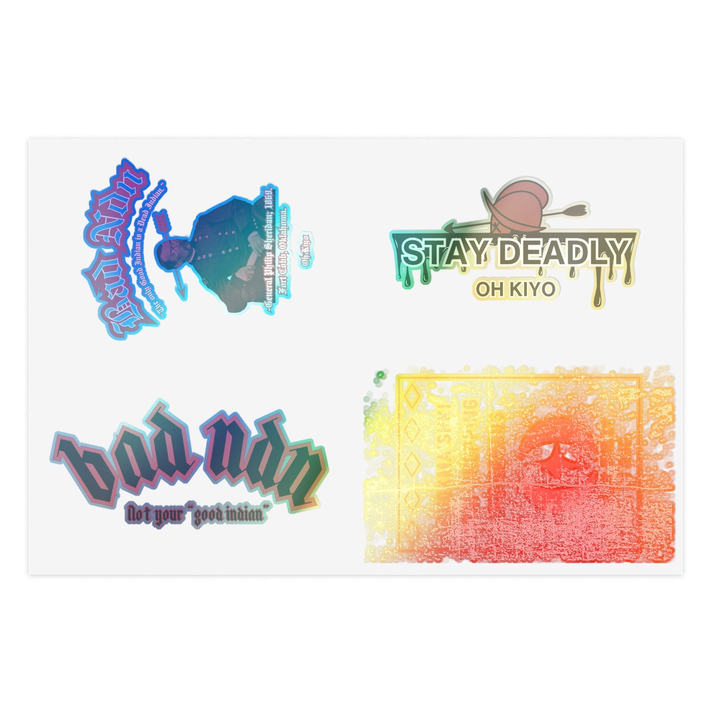 BAD NDN Sticker Sheets