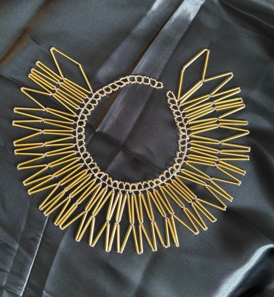 Champagne Gold Mini Collar