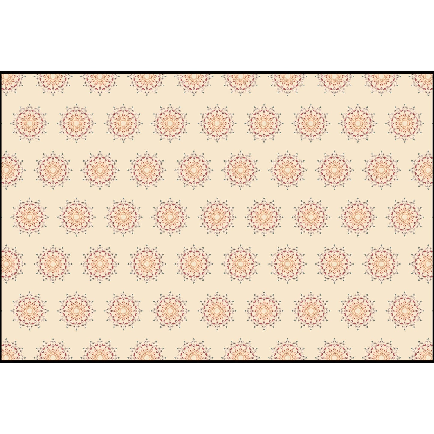 Panther Hearts Fabric (Combed Cotton Prima)