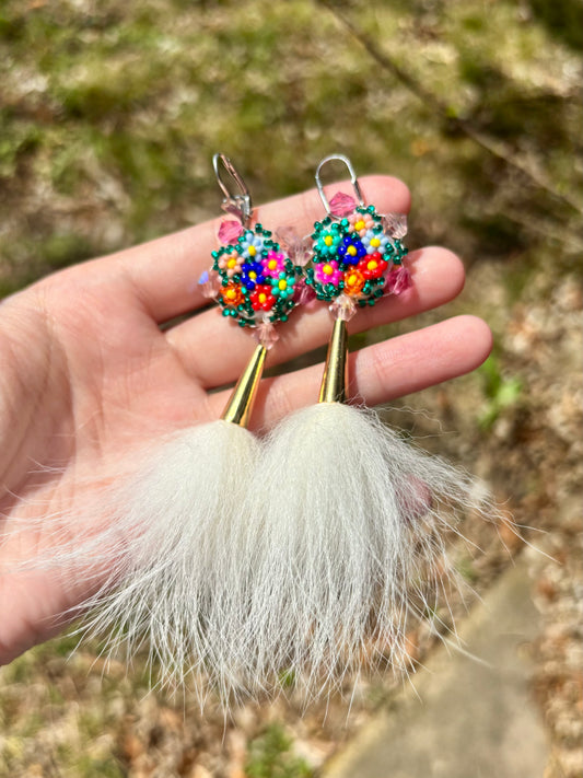 Foxy Floral Earrings