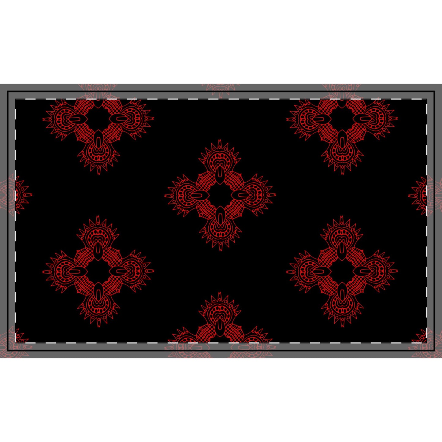MASALI Hawkmoth Pattern Fabric (Combed Cotton Prima)