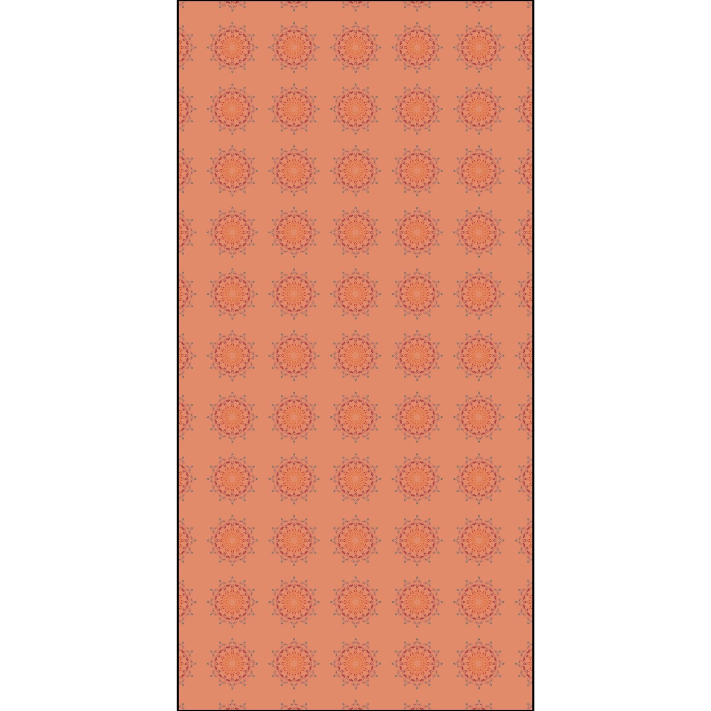 Panther Hearts Squash Fabric (Combed Cotton Prima)