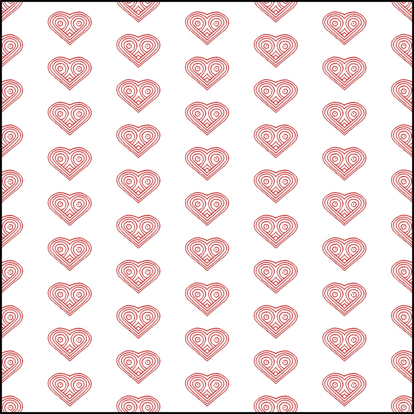 From The Heart Cotton Fabric